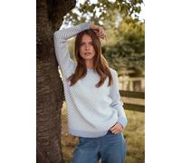 M&co Printed Jumper In Blue Blue 18-20