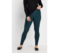 M&co Skinny Bengaline Trousers In Blue Blue 14