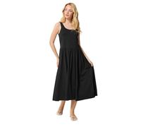 M&Co Sleeveless Midi Dress - Women's Black