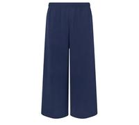 M&Co Womens Navy Soft Crepe Culottes - Women's