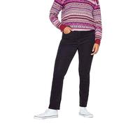 M&Co Straight Leg Corduroy Trousers - Women's Grey