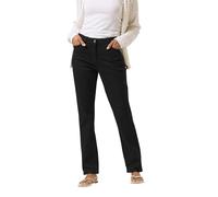 M&Co Straight Leg Jeans - Women's Black