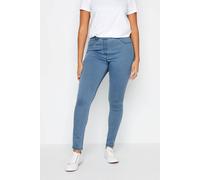 M&co Stretch Jeggings In Blue Blue 28S