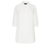 M&Co Tab Sleeve Shirt - Women's White