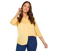 M&Co Tab Sleeve Shirt - Women's Yellow