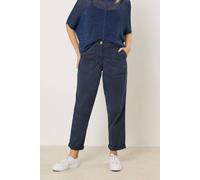 M&co Tapered Carpenter Trousers In Mid Navy Mid Navy
