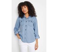 Tencel Denim Shirt M&Co Blue 16