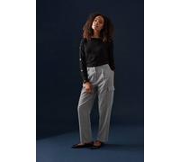 M&co Textured Cargo Trousers In Grey Grey 12L