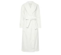 M&Co White Soft Fleece Shawl Dressing Gown - Women's