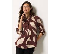 M&Co Women's Abstract Print Shirt | Size: 22 M&Co Multicolor 22