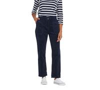 M&Co Womens Blue Cord Carpenter Trousers - Women's