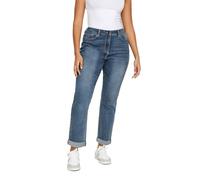 M&Co Womens Blue Mid Wash Boyfriend Jeans - Women's
