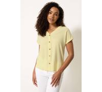 M&Co Sage Button Front Blouse - Women's