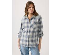 M&Co Women's Check Cotton Shirt | Size: 20 M&Co Multicolor 20