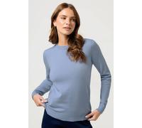 M&Co Women's Crew Neck Long Sleeve Jumper in Pale Blue | Size: 14-16 M&Co Pale Blue 14-16