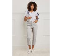 M&Co Womens Light Cropped Jeans - Women's Grey