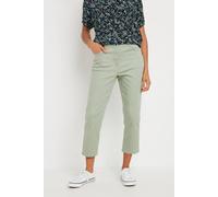 Cropped Denim Jeans M&Co Light Green 18