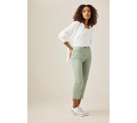 Cropped Denim Jeans M&Co Light Green 18