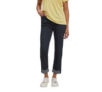 M&Co Womens Dark Indigo Ankle Grazer Cigarette Jeans - Women's