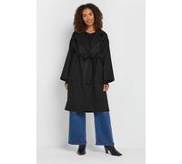 M&Co Women's Faux Suede Jacket in Black | Size: 14 M&Co Black 14