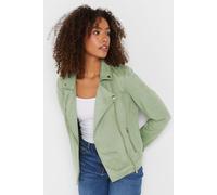 Faux Suede Jacket M&Co Light Green 20