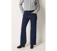 M&Co Women's Flare Denim Jeans in Dark Indigo | Size: 18L