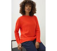 Funnel Neck Knitted Jumper M&Co Orange 14-16