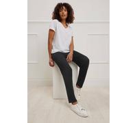 M&Co Womens Soft Jersey Hareem Trousers - Women's Black