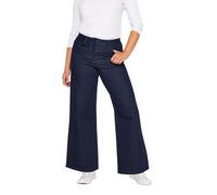 M&Co Womens Indigo Wide Leg Jeans - Women's