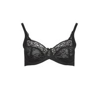 M&Co Women's Lace Non-Padded Floral Bra in Black | Size: 32DD