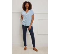 M&Co Women's Lift & Shape Jeans in Blue | Size: 10S M&Co Blue 10S