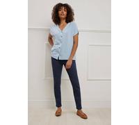 M&Co Women's Lift & Shape Jeans in Blue | Size: 14L M&Co Blue 14L