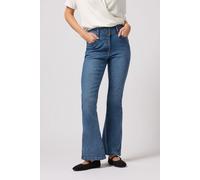 M&Co Women's Lift & Shape Kick Flare Jeans in Light Blue | Size: 14L M&Co Light Blue 14L