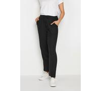 M&Co Women's Linen Joggers in Black | Size: 26-28 M&Co Black 26-28