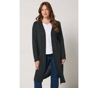 M&Co Women's Long Sleeve Midi Cardigan Sweater in Black | Size: 18/20