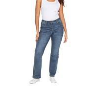 M&Co Womens Mid Wash Bootcut Jeans - Women's Blue