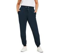 M&Co Womens Navy Cuffed Drawstring Joggers - Women's