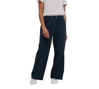 M&Co Womens Navy Wide Leg Joggers - Women's