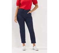 M&Co Women's Petite Cropped Jeans in Indigo | Size: 16 M&Co Indigo 16