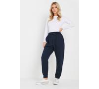 Petite Cuffed Joggers M&Co Dark Navy 12