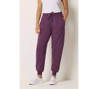 M&Co Women's Petite Cuffed Joggers in Purple | Size: 12