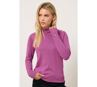Petite Turtle Neck Jumper M&Co Purple 12-14
