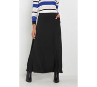 M&Co Women's Pocket Maxi Skirt in Black | Size: 8 M&Co Black 8