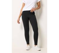 M&Co Women's Ponte High Waisted Leggings in Black | Size: 16 M&Co Black 16