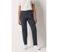 M&Co Women's Ponte Seam Detail Trousers in Grey | Size: 18