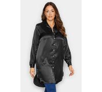 M&Co Women's Satin Blouse in Black | Size: 10 M&Co Black 10