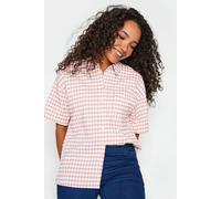 M&Co Women's Short Sleeve Shirt in Pink | Size: 8