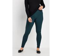 M&Co Women's Skinny Bengaline Trousers in Blue | Size: 14 M&Co Blue 14