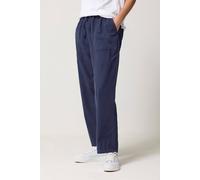 M&Co Women's Twill Carpenter Tapered Trouser in Mid Navy | Size: 20 M&Co Mid Navy 20