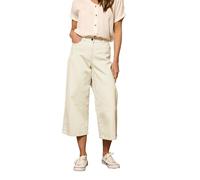 M&Co Womens Wide Leg Cropped Jeans - Women's Cream
